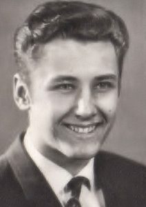 Graham, a school photo taken 50 years earlier